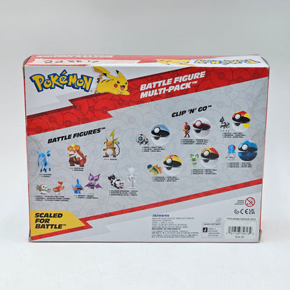 New Pokemon Battle Figure Multi Pack 6 Figurines Lot of 3 PKW3614