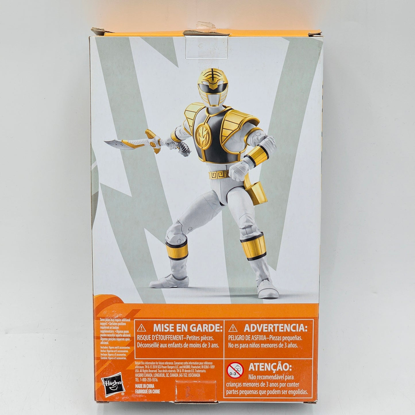 Power Rangers Lightning Collection Mighty Morphin White Ranger