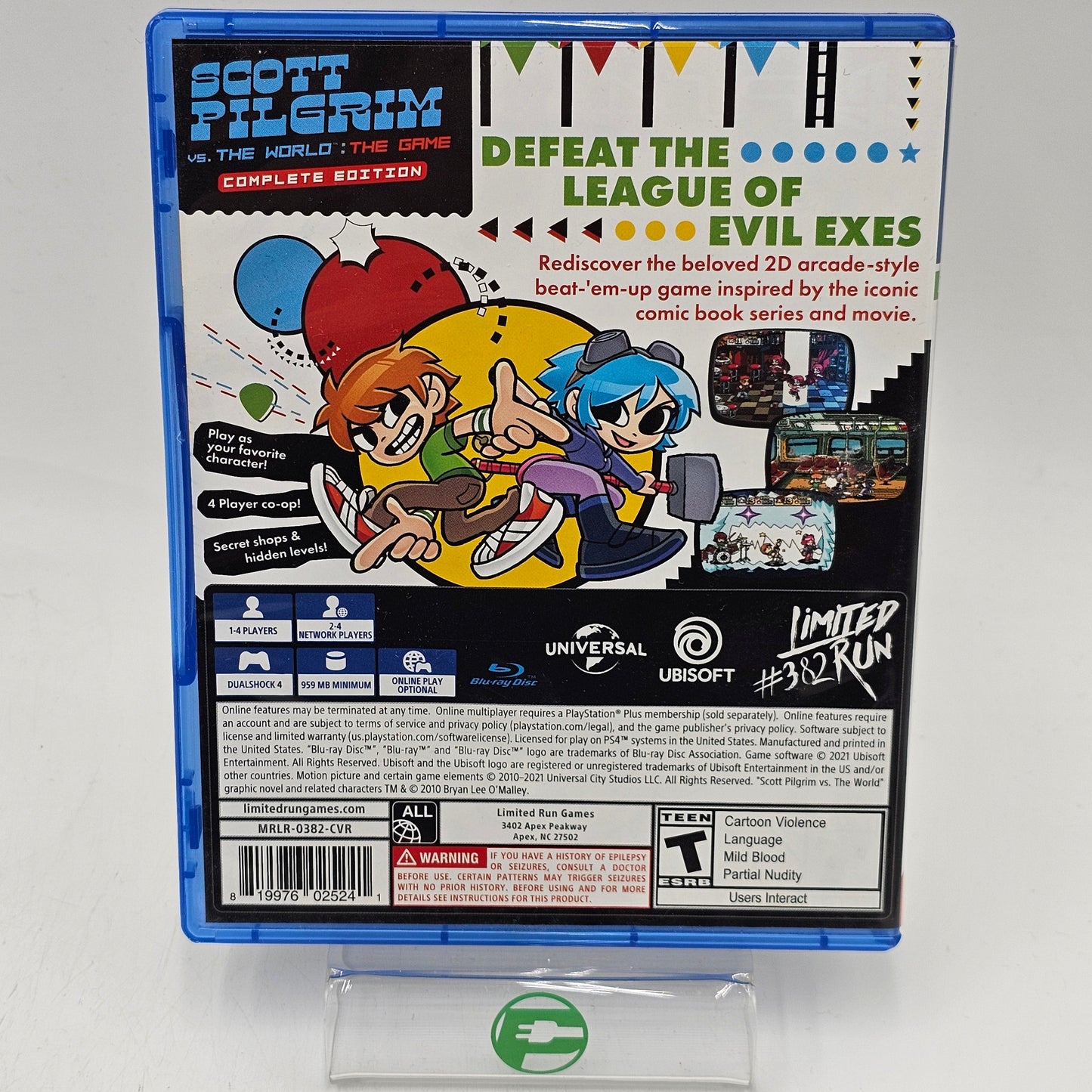 Scott Pilgrim vs. the World: The Game Complete Edition (Sony PlayStation 4 PS4)