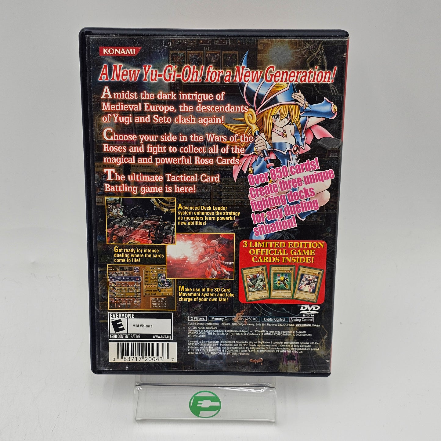 Yu-Gi-Oh Duelists of the Roses (Sony PlayStation 2 PS2, 2003)