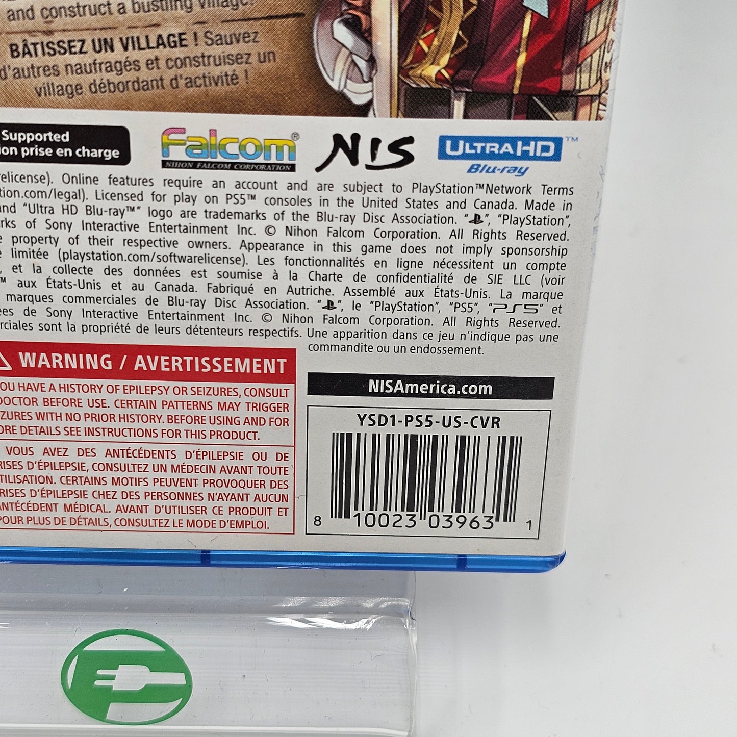 Ys VIII: Lacrimosa of DANA [Deluxe Edition] (Sony PlayStation 5 PS5, 2022)