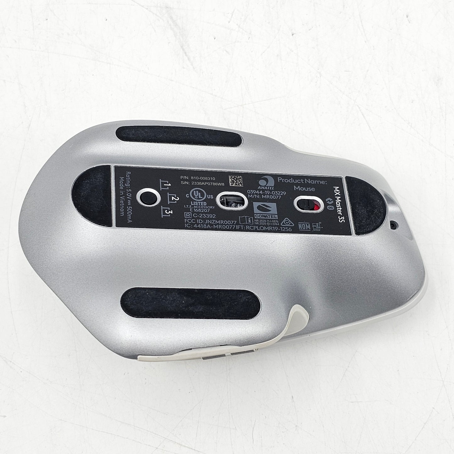 Logitech MX Master 3S 810-008310 Wireless Mouse White
