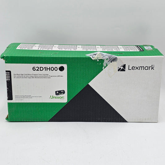 New Lexmark 62D100H00 Black Toner Cartridge