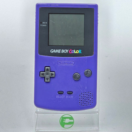Nintendo Game Boy Color Handheld Game Console Only CGB-001 Grape