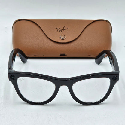 Ray-Ban Meta Skyler Gen 1 Shiny Black Transitions RW4010 601CH AI Smart Glasses