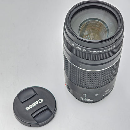 Canon EF Zoom Lens 75-300mm f/4.5-5.6 III Auto Lens