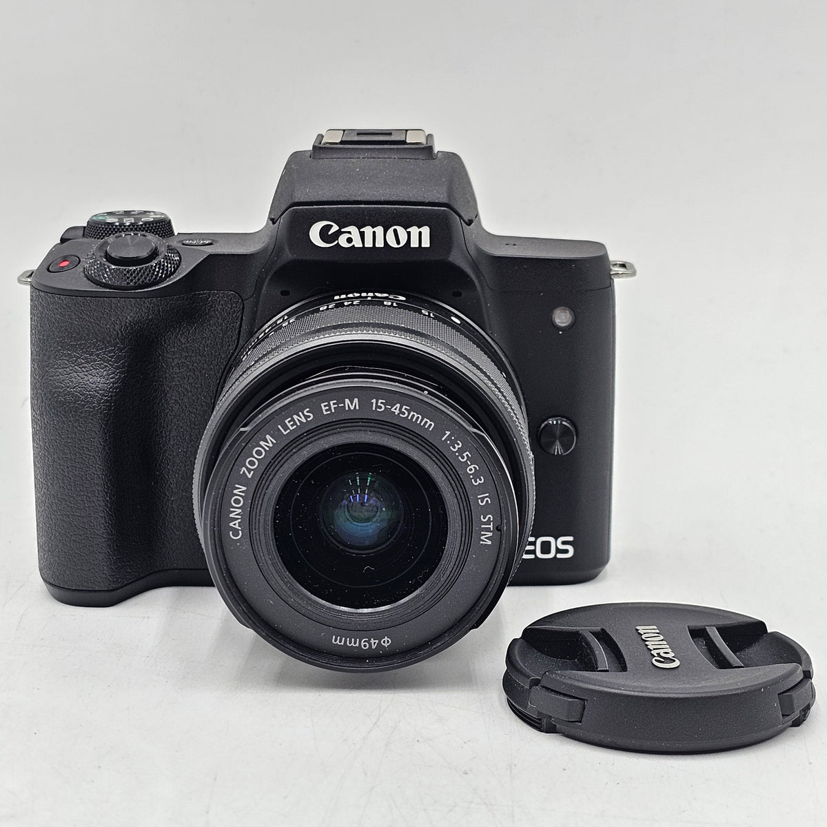 Canon EOS M50 24.1MP Mirrorless Camera with 15-45mm Camera Lens