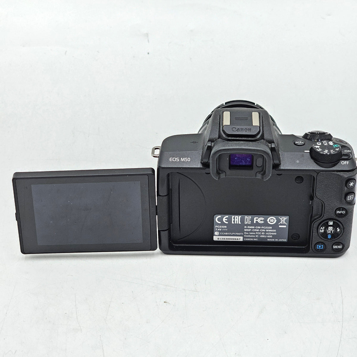 Canon EOS M50 24.1MP Mirrorless Camera with 15-45mm Camera Lens