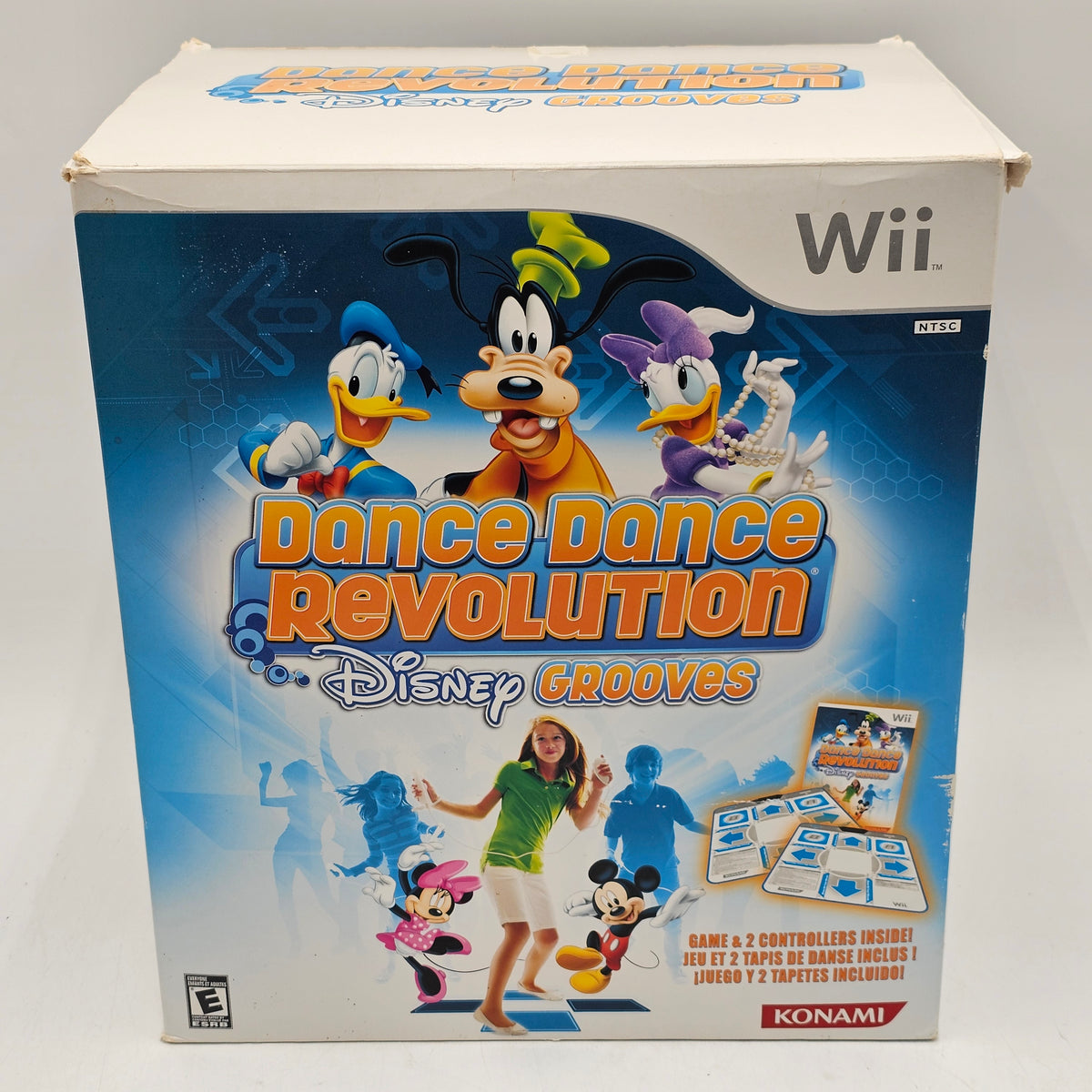 Nintendo Disney Grooves 2 Gaming Controllers and Game