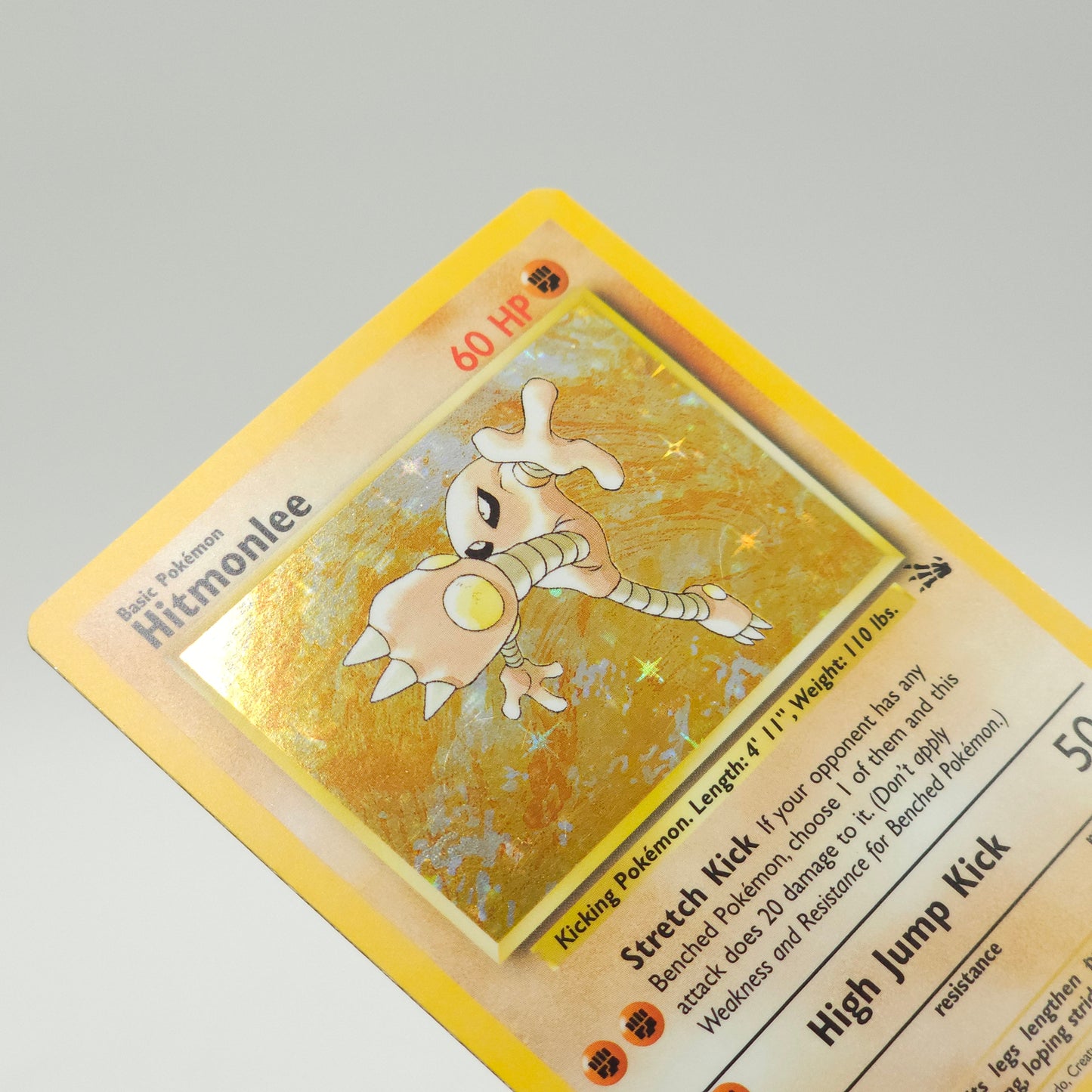 Pokémon TCG Base Set Hitmonlee 7/62 English