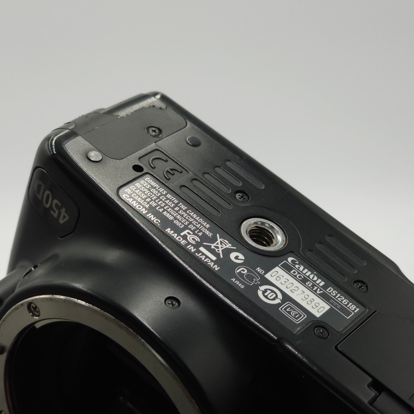 CANON 450D 12.2MP Digital SLR DSLR Camera