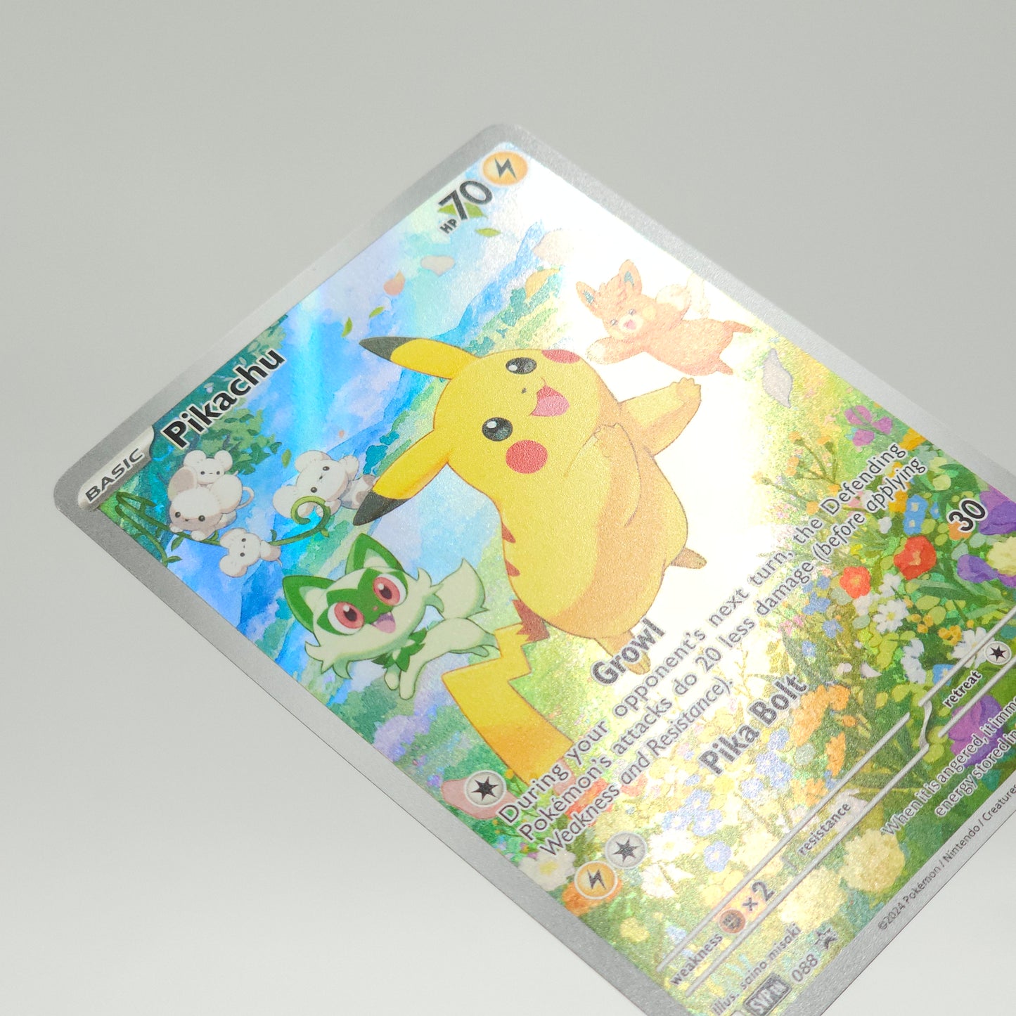 Pokémon TCG Pikachu 088 Holo Rare