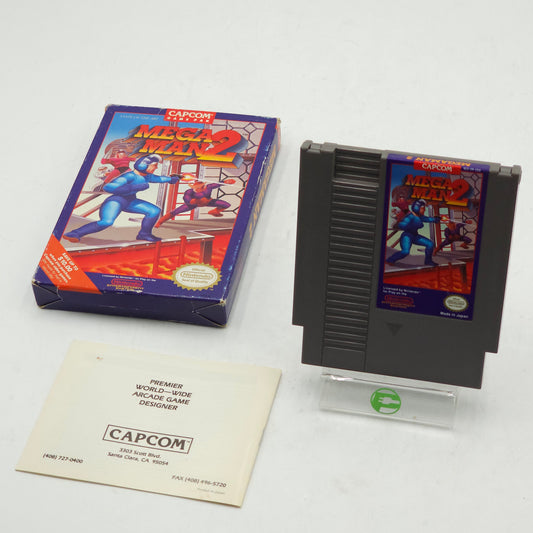 Mega Man 2 Nintendo NES 1989 CIB