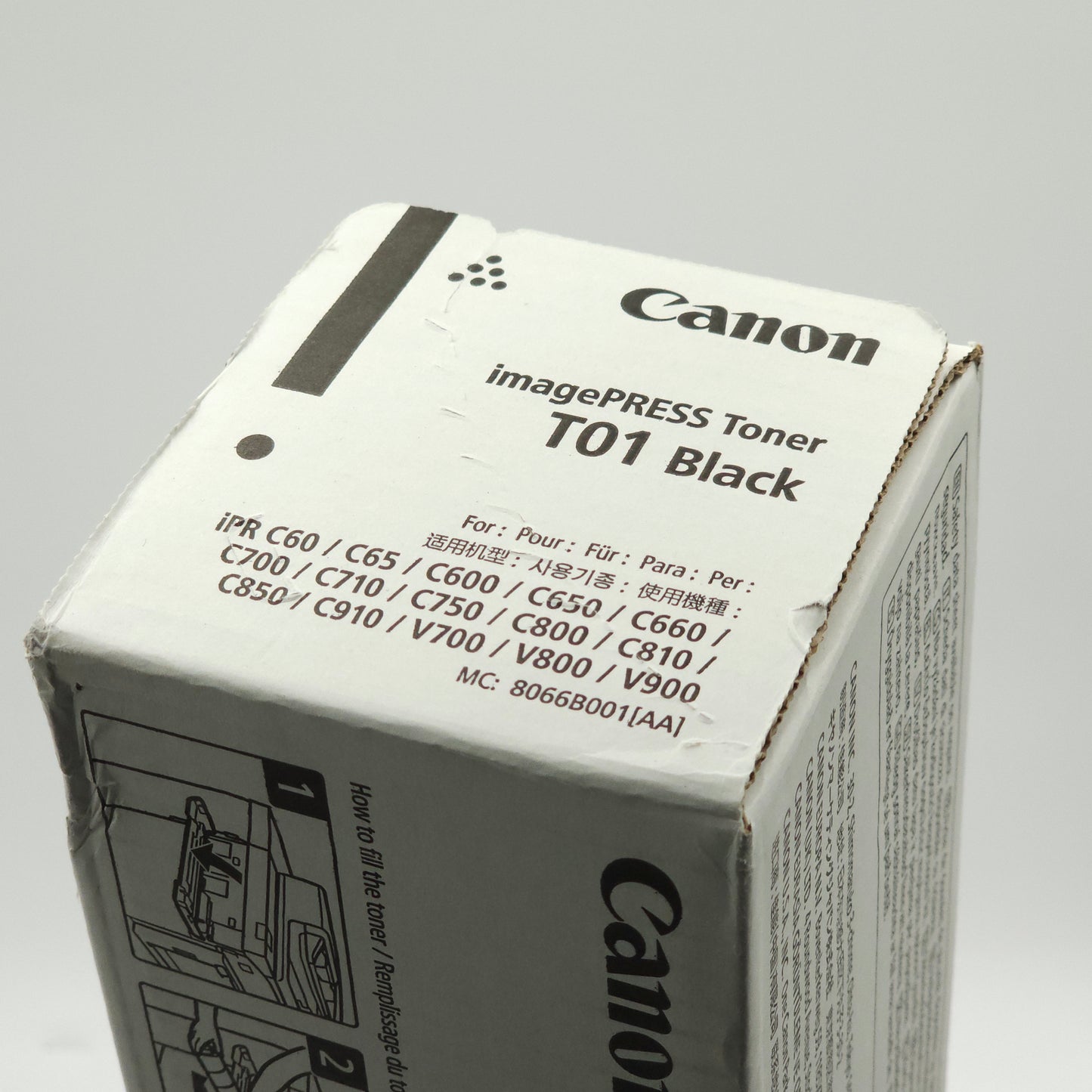 New Canon T01 F42-9301-001 Black Toner Cartridge