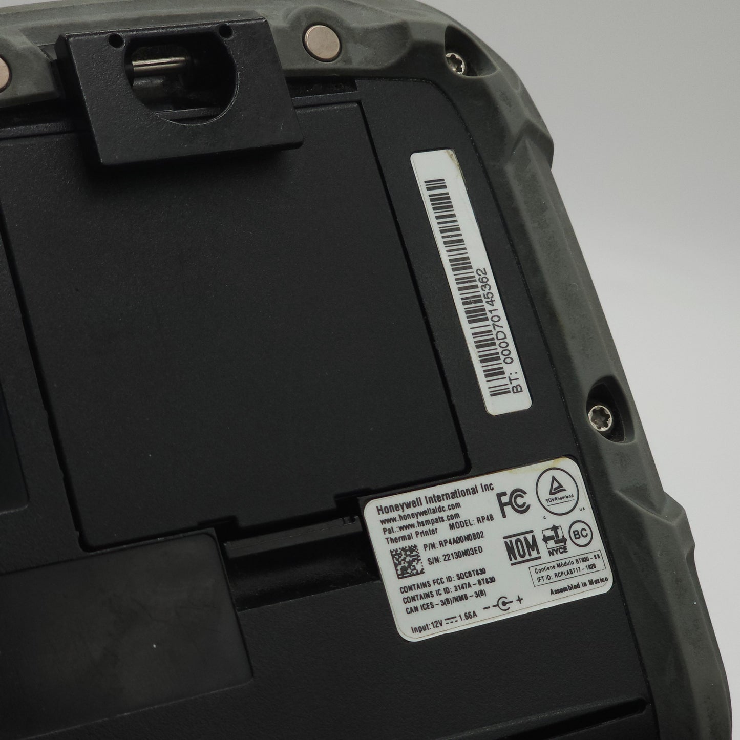 Honeywell RP4B Receipt Printer Mobile Bluetooth Thermal Label RP4A00N0B02