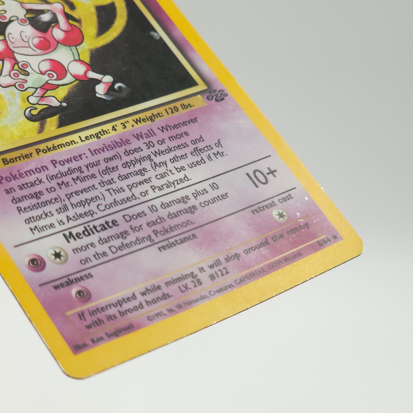 Pokémon TCG Base Set Mr. Mime 6/64 English