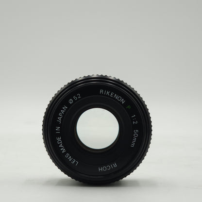 Rikenon P 50mm f/2 Prime Lens Ricoh PK Mount