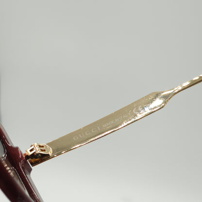 Gucci GG3857/F/S Oversized Sunglasses Red with Case