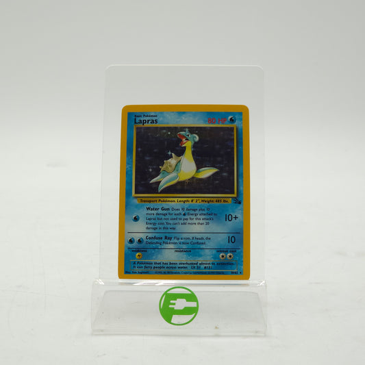 Pokémon TCG Fossil Set Lapras 10/62 Holo Rare