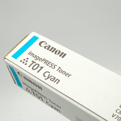 New Canon T01 F42-9331-001 Cyan Toner Cartridge