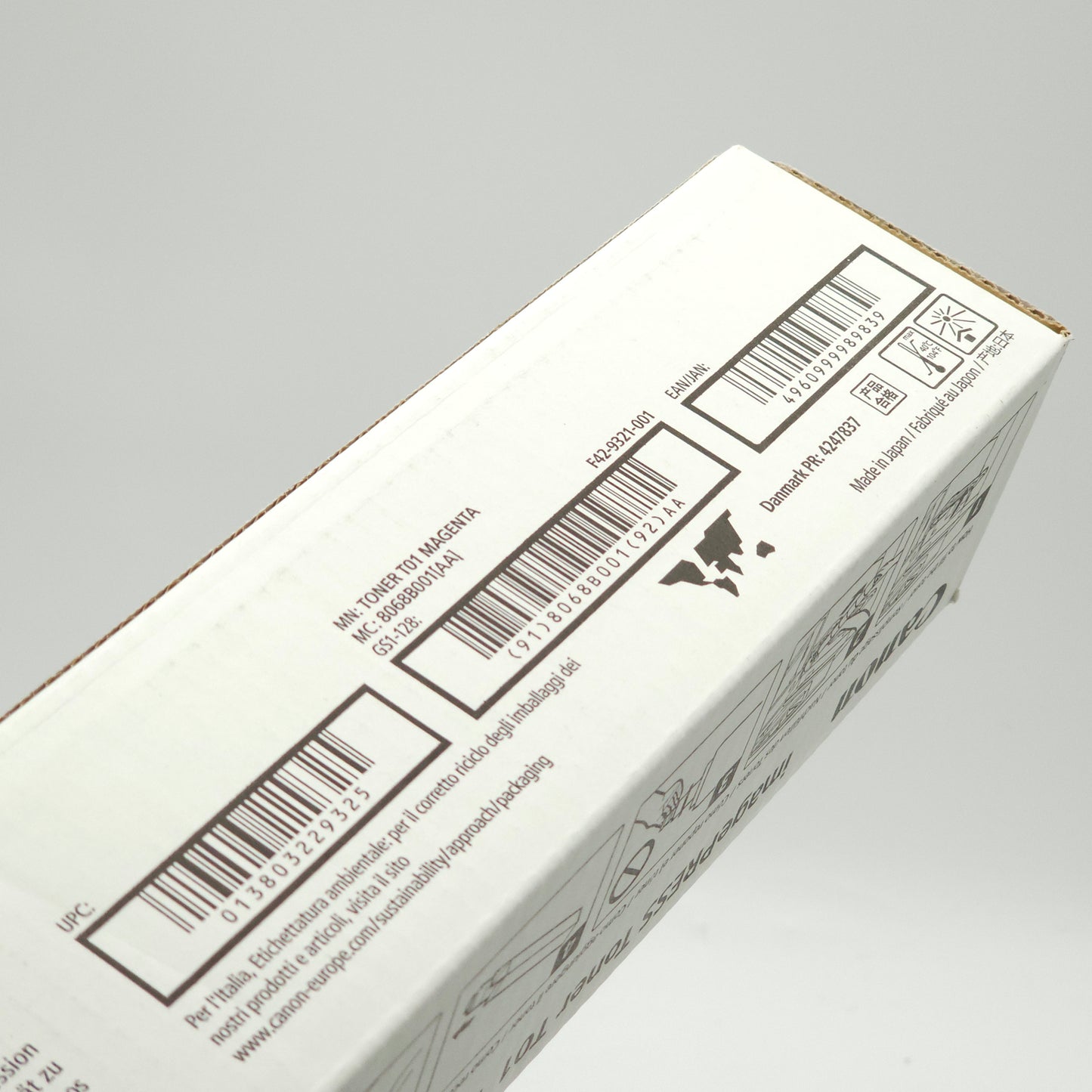 New Canon T01 F42-9321-001 Magenta Toner Cartridge