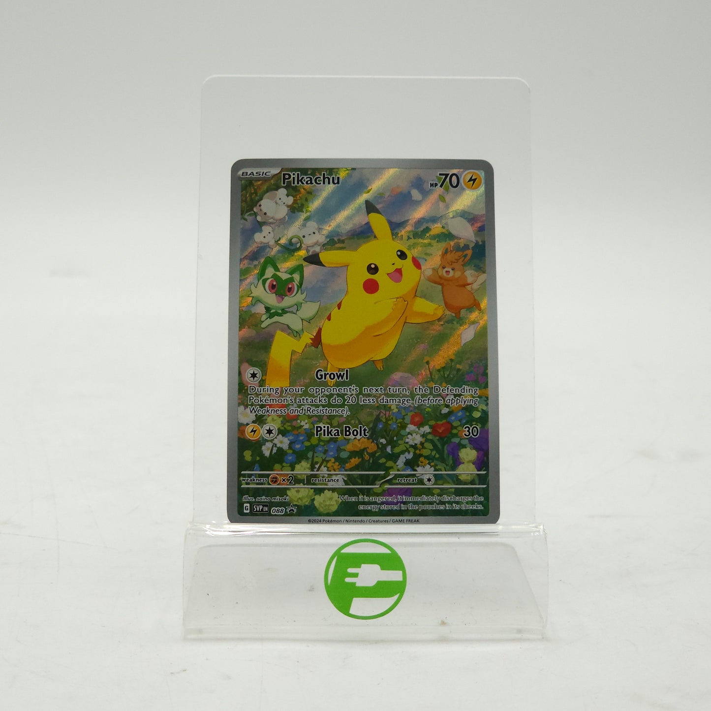 Pokémon TCG Pikachu 088 Holo Rare